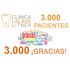 Acabamos de recibir al paciente 3.000 ¡Gracias a tod@s!