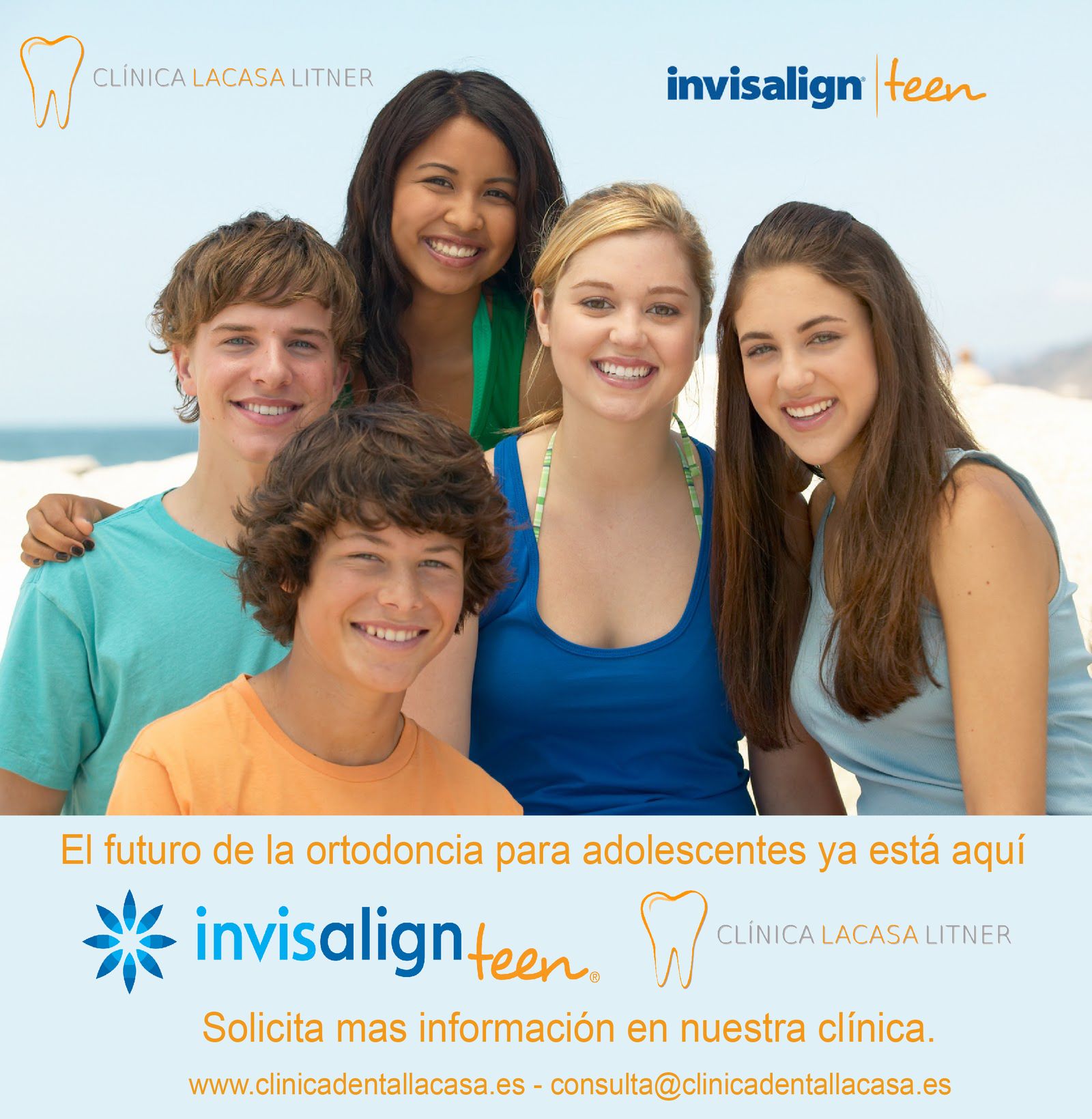 ortodoncia definitiva para adolescentes Invisalign teen Ciencia en tu sonrisa clinica dental lacasa litner valdemoro